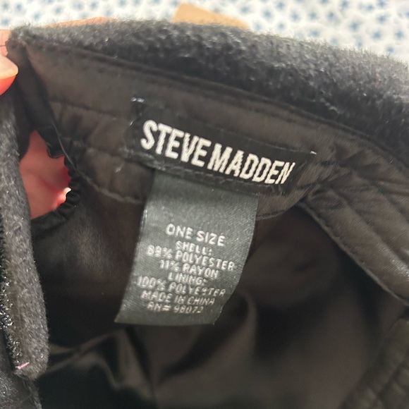 Steve Madden Winter "Wool" Baseball Cap - BEAUTIFUL! - NWT - Picture 8 of 11